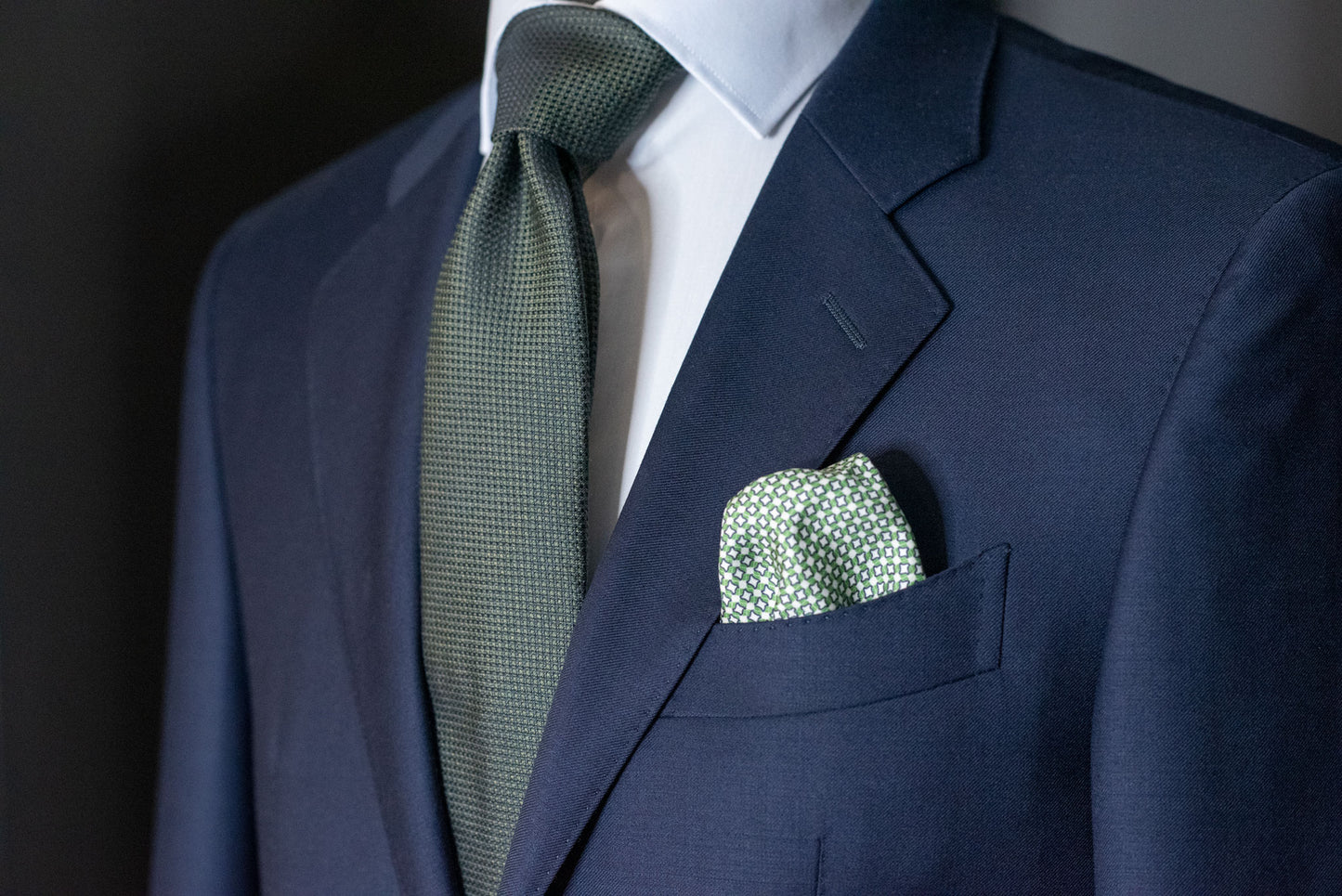 BESTSELGER: Dress, Navy ensfarget, Natural Stretch (art. 687)