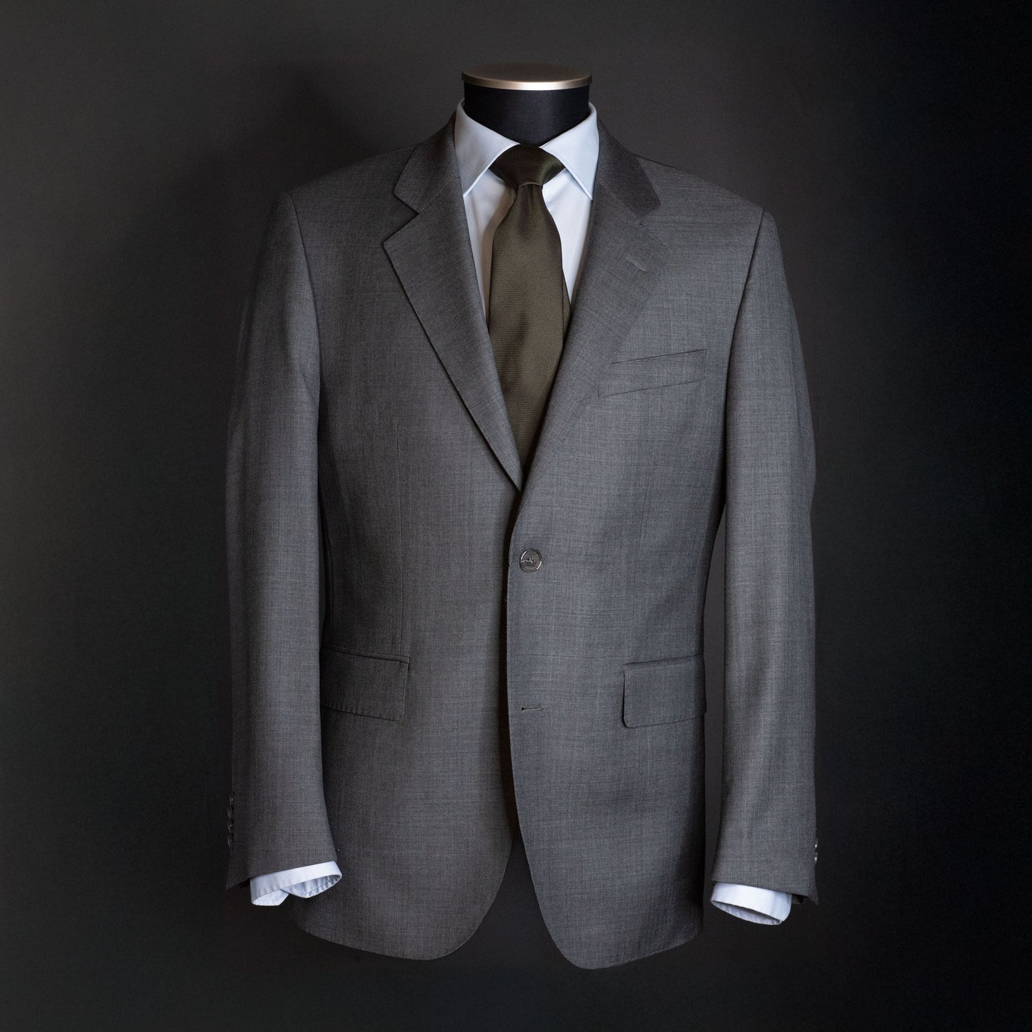 Dress, medium grå Super 120'S (art.100-2)