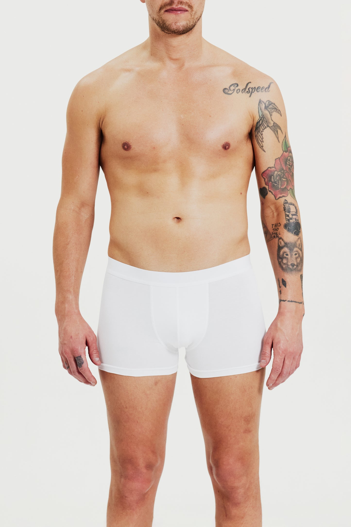 B&B, Boxershorts, 3-pack hvit