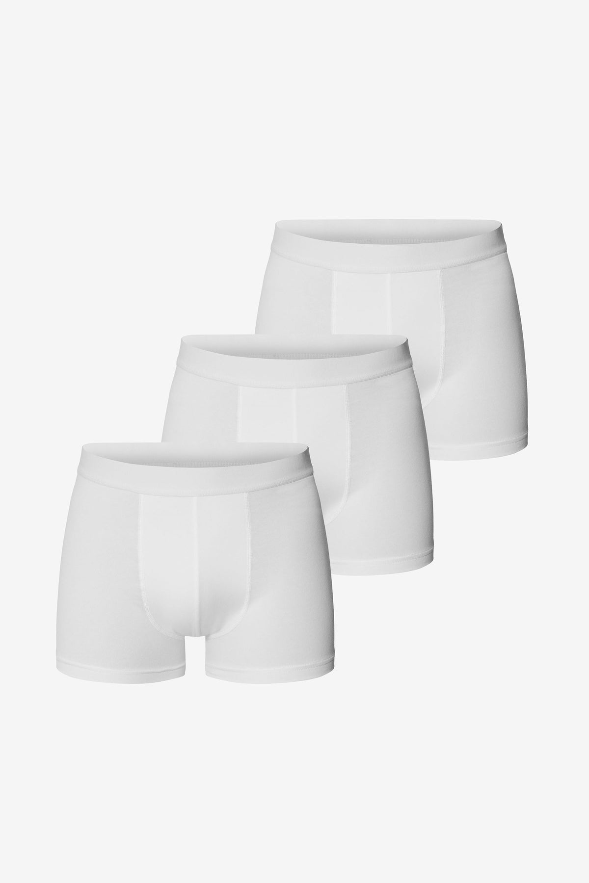 B&B, Boxershorts, 3-pack hvit