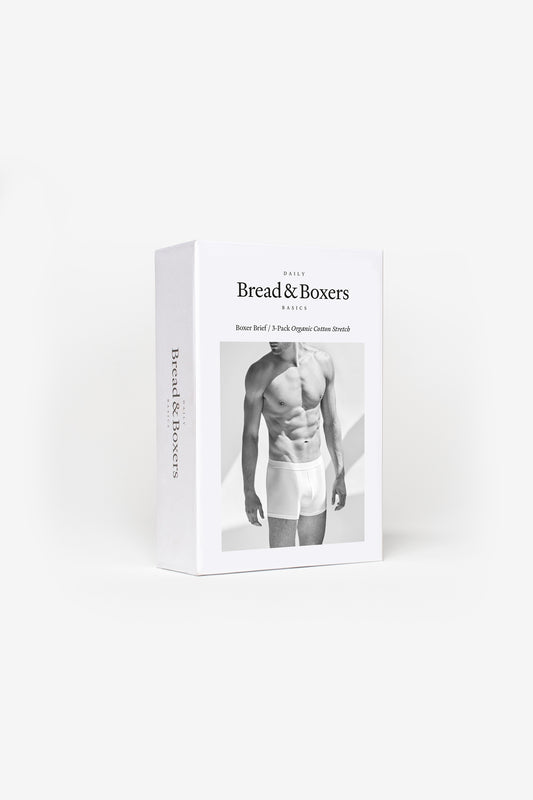 B&B, Boxershorts, 3-pack hvit