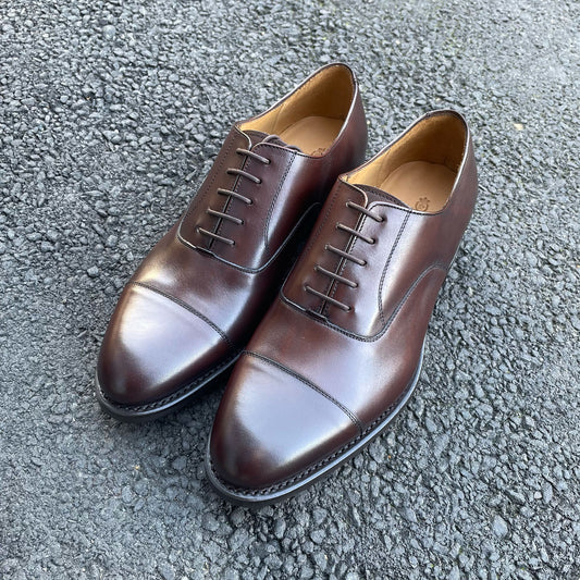 Dressko, klassiske oxford mørk brun
