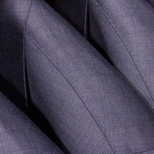 Dress, Navy micro struktur Super 110'S (art. VM4/1)