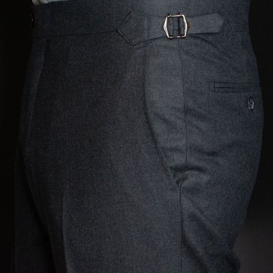 Flanellbukse, Koksgrå (Col. 2-2)