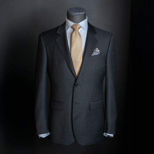 Dress, Koksgrå ensfarget, Super 120'S (art. 1012)