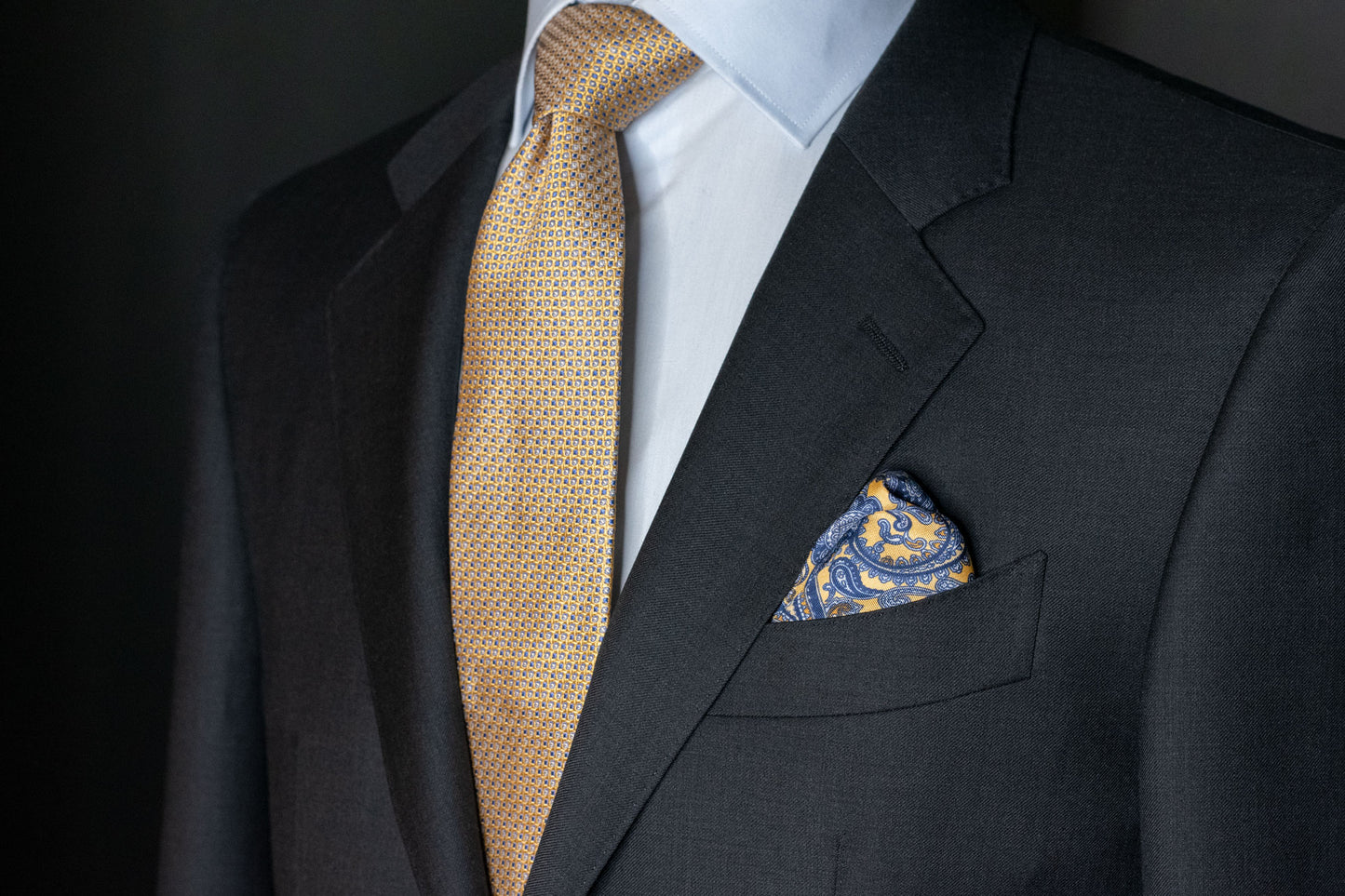 Dress, Koksgrå ensfarget, Super 120'S (art. 1012)