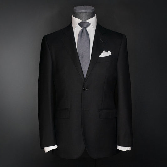 Dress, svart Super 120'S (art.2400)