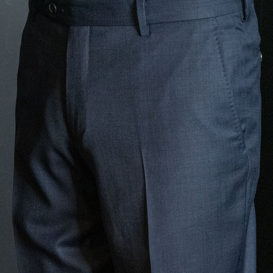 Dressbukse, navy micro struktur (art. VM4/1)