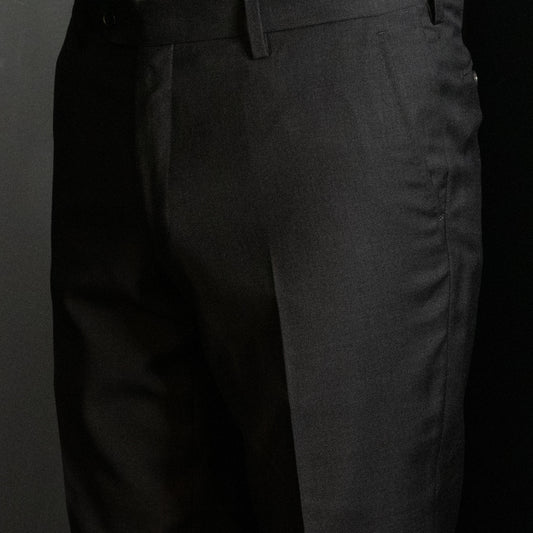 Dressbukse, koksgrå ensfarget (col. 1012)