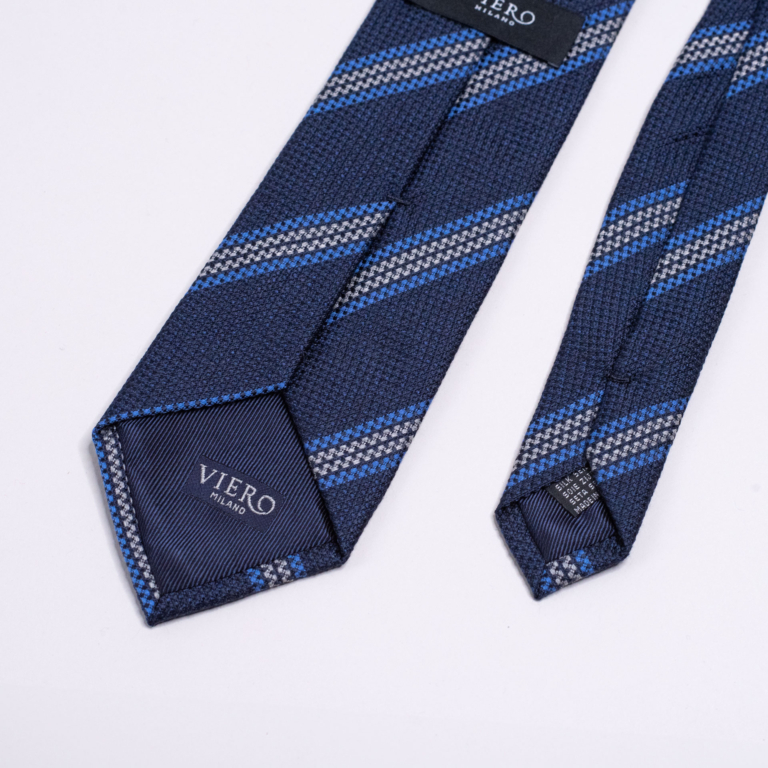 Navy slips med striper. Menswear Oslo